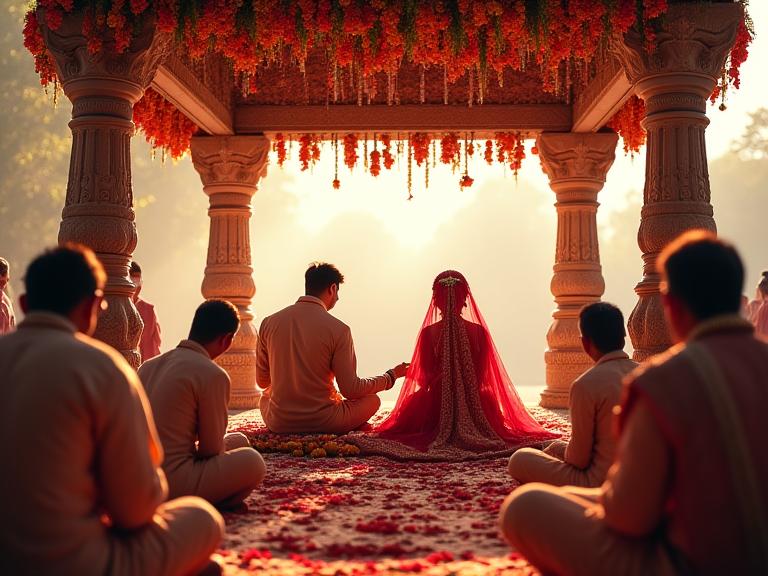 भारतीय परंपरागत विवाह समारोह